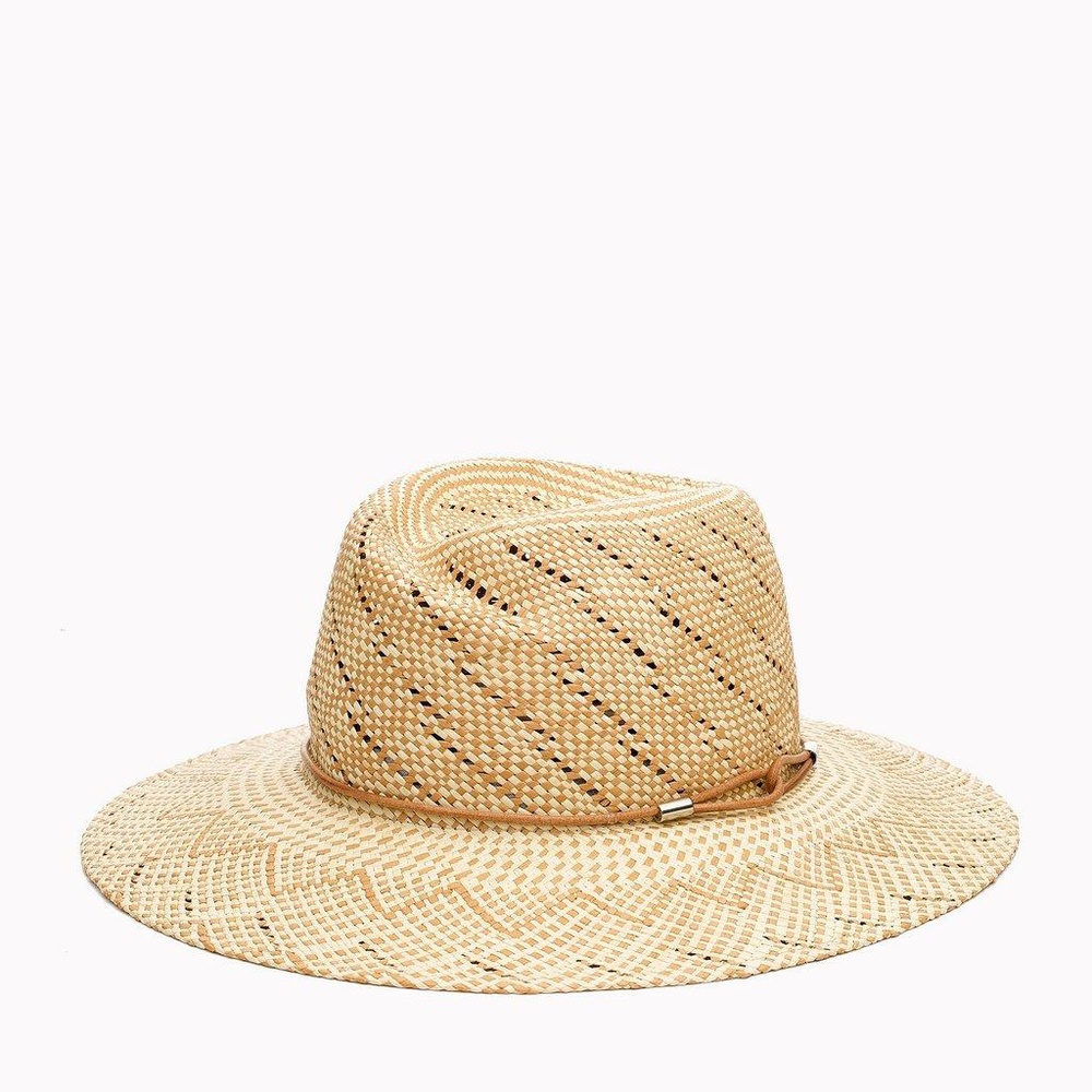 ISO - Rag and Bone Zoe straw fedora hat in M